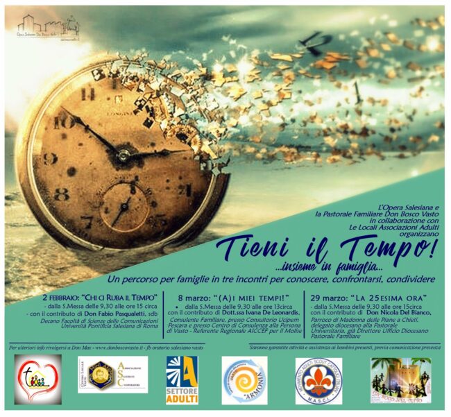 volantino tieni il tempo
